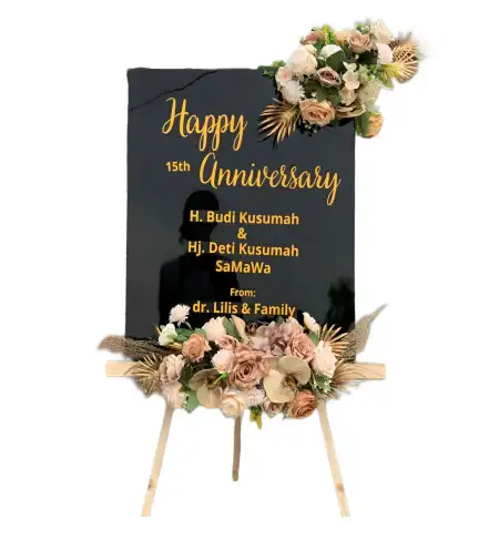Papan Bunga Akrilik Gondangwetan